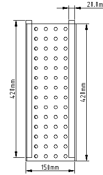 Baffle guides/plates