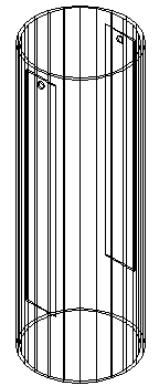 Cylinder + electrodes